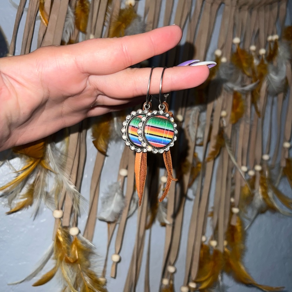 Western earrings